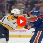 Nicolas Hague vs Vasily Podkolzin FIGHT | Predators vs Oilers | NHL Hockey Fight | Mar 15, 2026