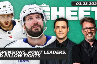 Suspensions, Point Leaders, and Pillow Fights ft. Colby Cohen | The Sheet with Jeff Marek