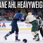 INSANE AHL Heavyweight Tilt Between The Iowa Wild And Springfield Thunderbirds