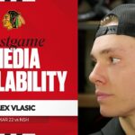 "We were competing a lot harder." | Alex Vlasic Postgame 3.22.26