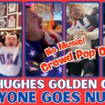 Jack Hughes With the Golden Goal! Everyone Goes Nuts. (No Music. Crowd Pop Only.)