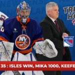 Episode 35: Isles Win, Keefe's Future, Mika 1000 | Tri-State Hockey Podcast