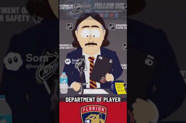 #NHL Player Safety Parros address claims that Florida #Panthers are always protected #Hockey #fyp