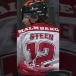 Noah Steen hånar Linus Omark som reagerar (Örebro HK mot Luleå HF i Luleå i SHL i Sverige) (#Shorts)