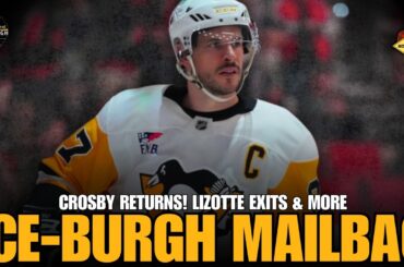 Sidney Crosby Returns, Blake Lizotte Exits, and the Playoff Race Gets Even Tighter | TOTIB Mailbag