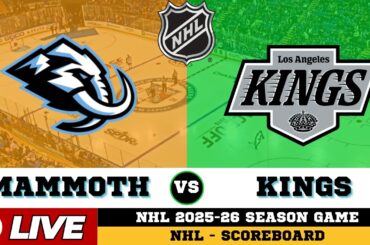 🔴LIVE : Los Angeles Kings Vs Utah Mammoth | NHL 2026 | NHL Live SCOREBOARD | 23/03/2026