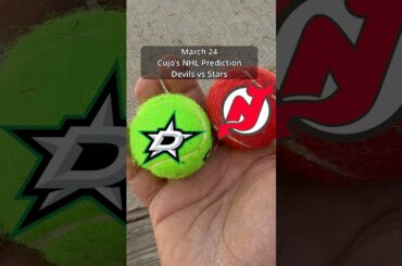 Cujo’s NHL Picks | New Jersey Devils vs Dallas Stars 🏒 03-24-2026 #CujoCatches
