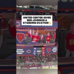 Ben Johnson is in the HOUSE supporting the Chicago Blackhawks🤩