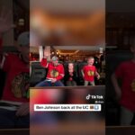 oh hey Ben 👋 #chicagobears #nhl #chicagoblackhawks