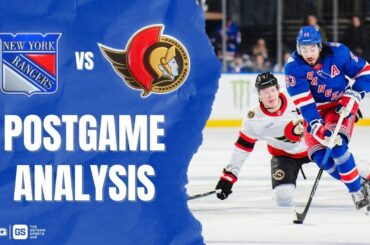 Rangers Fall To The Sens 2-1 At The Garden | New York Rangers