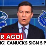 BREAKING! CANUCKS SIGNING 5 EUROPEAN PLAYERS TO WIN THE STANLEY CUP! SEE WHO THEY ARE! CANUCKS NEWS