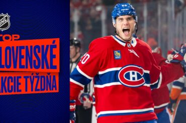 Slafkovsky leading the charge for Canadiens and in Slovak Plays of the Week
