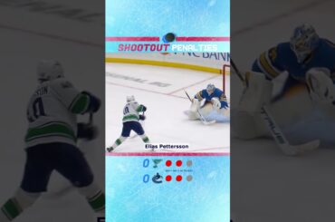 NHL Shootout Highlights: St. Louis Blues vs Vancouver Canucks