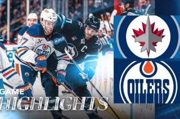 Winnipeg Jets vs. Edmonton Oilers - Game Highlights