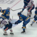 RIDICULOUS save leads to Blues OT win over Oilers!