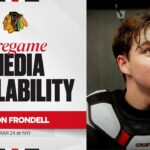 "It's just amazing." | Anton Frondell Ahead of NHL Debut