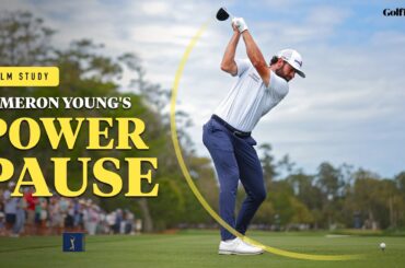 The Secret To Cameron Young’s Power Pause | Film Study | Golf Digest