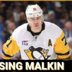 The Penguins will be WITHOUT Evgeni Malkin against the Avs!