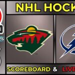 🔴 Minnesota Wild vs Tampa Bay Lightning LIVE | 2026 NHL Hockey | 3/24/26 | SCOREBOARD