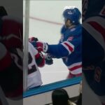 J.T. Miller reçoit le bâton d’Artem Zub dans une zone sensible! 😅 #sens #rangers