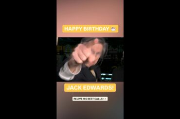 Happy Birthday Jack Edwards! 🎂🎉