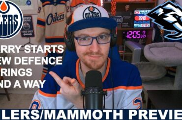 Pre-Game Report: Edmonton Oilers vs Utah Mammoth
