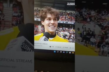 Noah Beck In Sidemen Charity Match, YouTube Allstars vs Sidemen