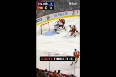 Sean Couturier gives the Flyers an early lead over the Blue Jackets