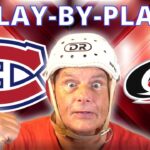 🔴 LIVE 🏒 Carolina Hurricanes vs Montreal Canadiens | Stanley Cup Playoff Race HEATS UP