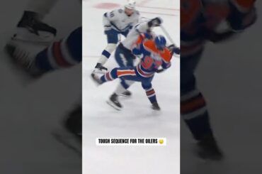 McDavid Gets Hit ➡️ Kucherov Scores