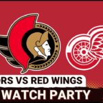 LIVE: Ottawa Senators vs Detroit Red Wings - NHL Watch Party - March 24, 2026