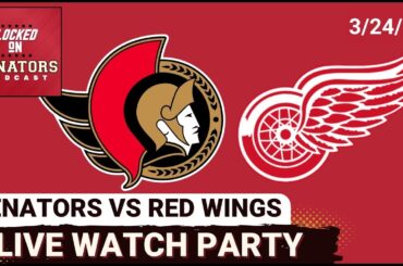 LIVE: Ottawa Senators vs Detroit Red Wings - NHL Watch Party - March 24, 2026