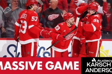 Biggest Red Wings Game Of The Season | Karsch and Anderson