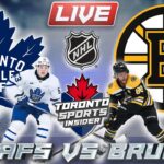 Toronto Maple Leafs vs Boston Bruins LIVE 🔴 | NHL LIVE Stream Reaction & Play By Play