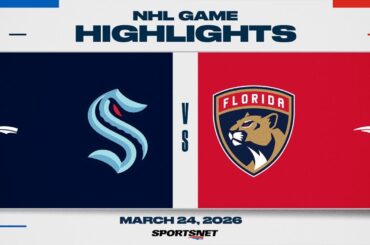 NHL Highlights | Kraken vs. Panthers - March 24, 2026