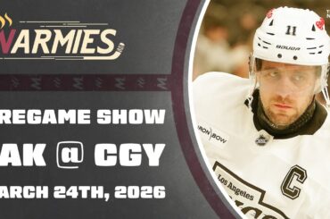 Kings @ Flames | FN Warmies - March 24, 2026