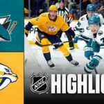 Sharks vs. Predators | NHL Highlights | March 24, 2026