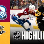 Avalanche vs. Penguins | NHL Highlights | March 24, 2026