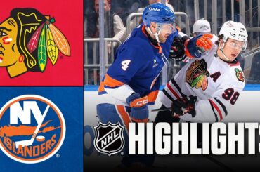 Blackhawks vs. Islanders | NHL Highlights | March 24, 2026