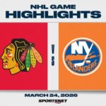 NHL Highlights | Blackhawks vs. Islanders - March 24, 2026