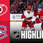 Hurricanes vs. Canadiens | NHL Highlights | March 24, 2026