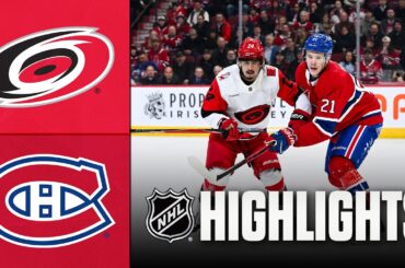 Hurricanes vs. Canadiens | NHL Highlights | March 24, 2026