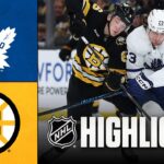 Maple Leafs vs. Bruins | NHL Highlights | March 24, 2026