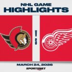 NHL Highlights | Senators vs. Red Wings - March 24, 2026