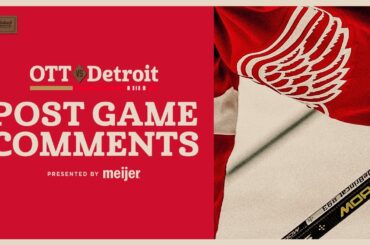 Dylan Larkin, Moritz Seider, Todd McLellan Post Game Comments vs OTT | March 24, 2026