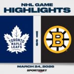 NHL Highlights | Maple Leafs vs. Bruins - March 24, 2026