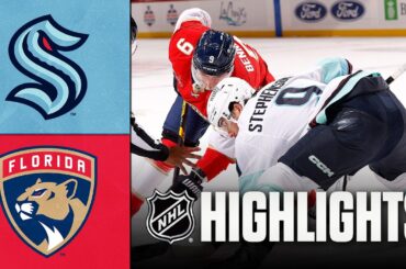 Kraken vs. Panthers | NHL Highlights | March 24, 2026