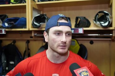 Noah Gregor Called Up from Minors, Gets Goal and Assist in Florida Panthers SO Win Over Kraken