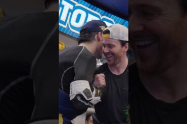 Just a bunch of pals playing the beautiful game