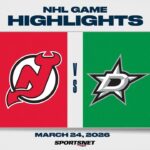 NHL Highlights | Devils vs. Stars - March 24, 2026